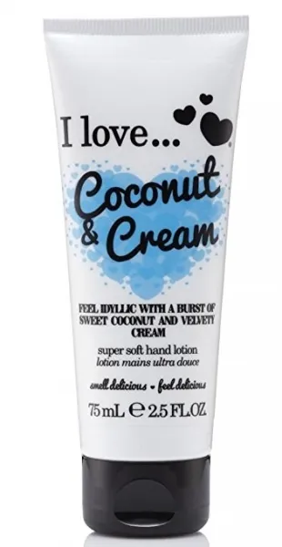 I Love…Cosmetics Handlotion - Hand Lotion Coconut & Cream 75 ml 