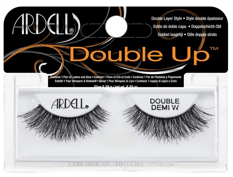 Ardell falsche Wimpern - Double Up Lashes Black - Double Demi Wispies (65687)