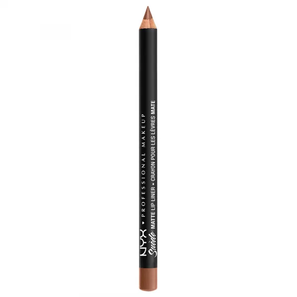 NYX Professional Makeup Lipliner - Suede Matte Lipliner – Soft-Spoken (SMLL04)