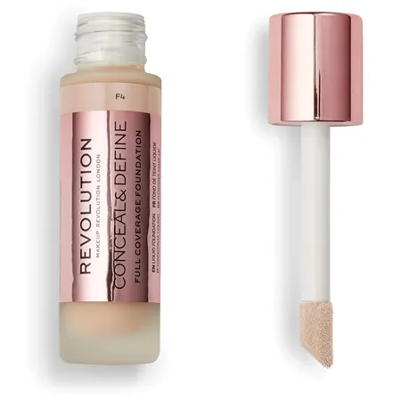 Revolution Foundation- Conceal & Define Full Coverage Foundation - F4