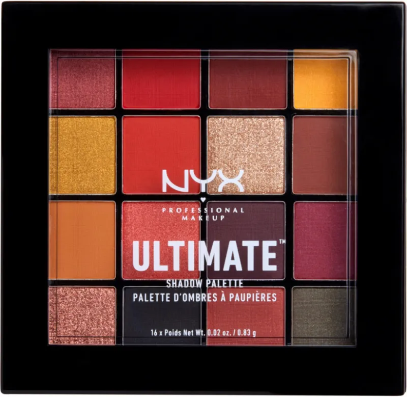 NYX Professional Makeup Lidschattenpalette - Ultimate Shadow Palette - Phoenix