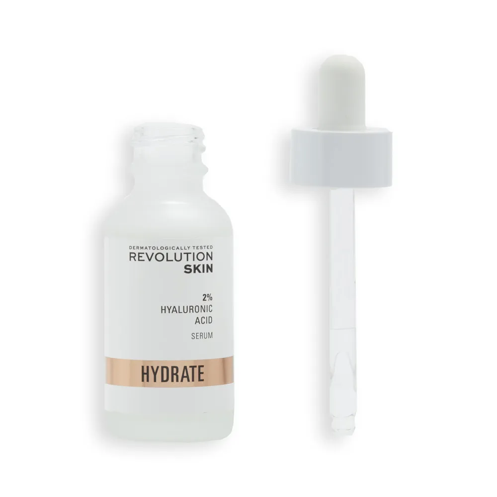 Revolution Skincare Gesichtsserum - Plumping & Hydrating Solution - 2% Hyaluronic Acid