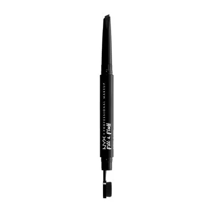 NYX Professional Makeup Augenbrauenstift - Fill & Fluff Eyebrow Pomade Pencil - Black (FFEP08)