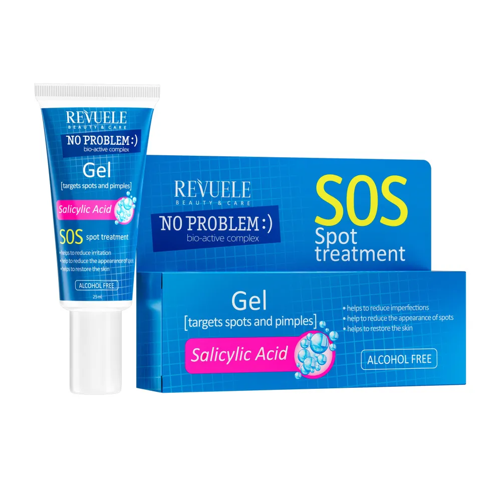 Revuele Pickelbehandlung - No Problem SOS Anti-Inflammation Spot Treatment Gel With Salicylic Acid