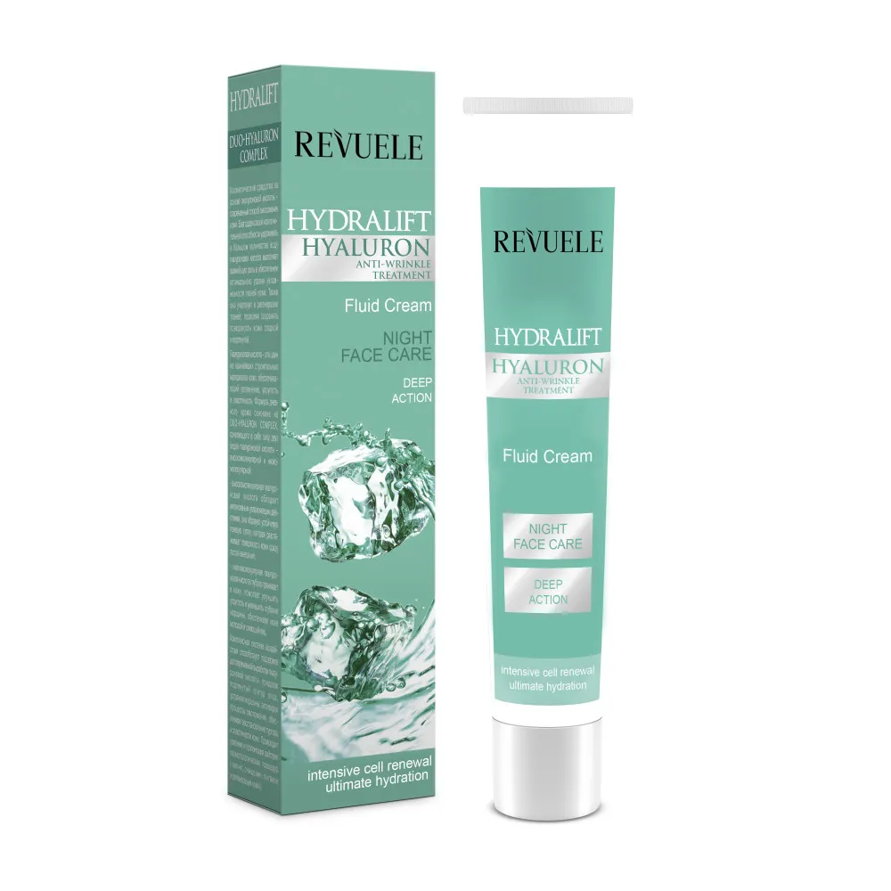 Revuele Cremeflüssigkeit - Hydralift Hyaluron Night Cream-Fluid