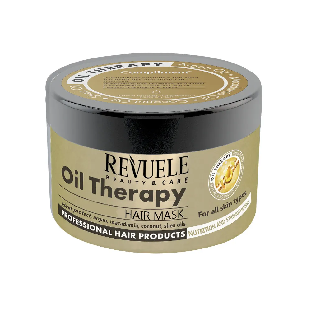 Revuele Haarmaske - Hair Mask With Oil Therapy With Argan Oil, Macadamia, Coconut And Shea Butter