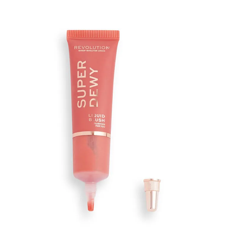 Revolution Rouge Superdewy Liquid Blush -  Flushing For You