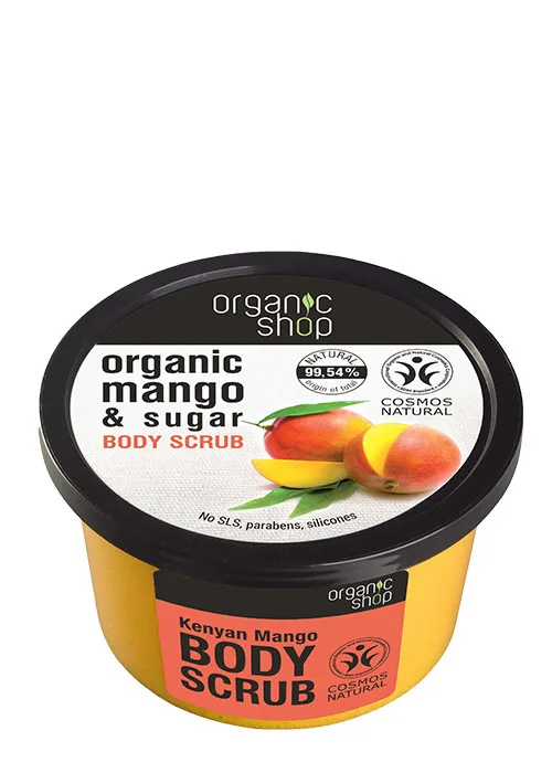 Organic Shop Fußpeeling Body Scrub Kenyan Mango (250 ml)