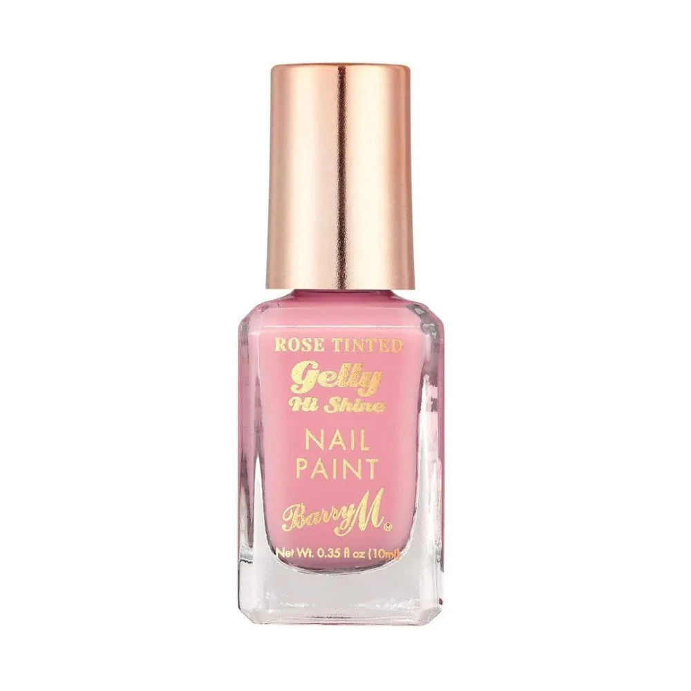 Barry M Rose Tinted Gelly Hi Shine Nail Paint - Eden Rose