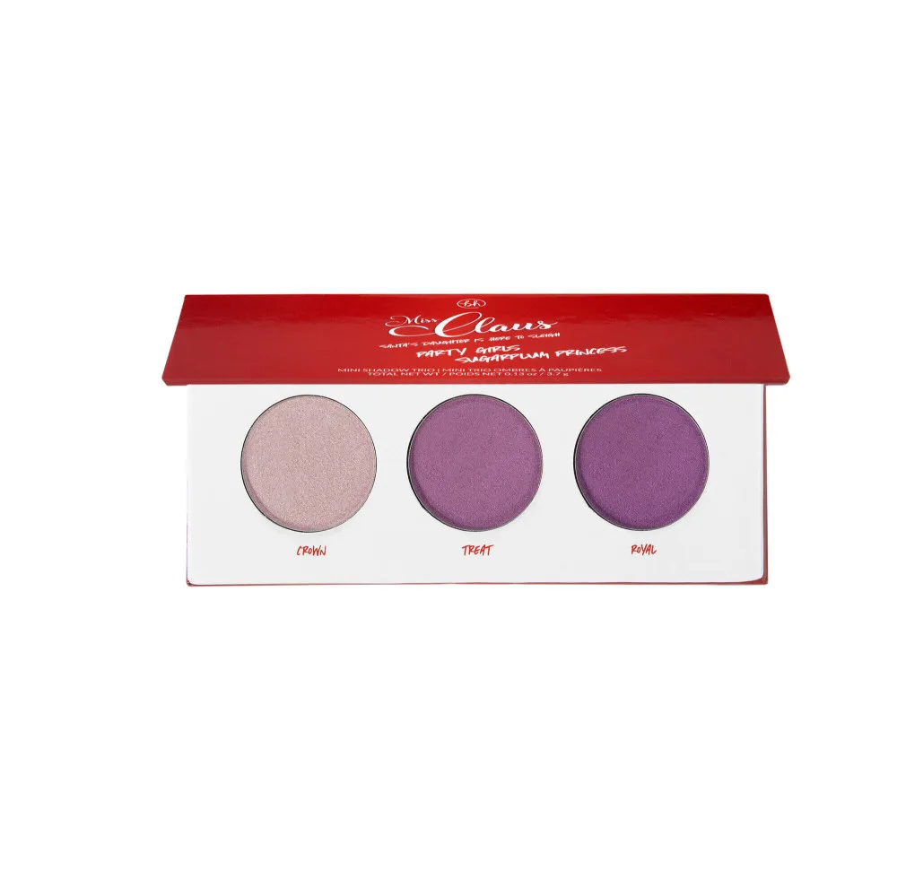 BH Cosmetics Party Girls - Mini Shadow Trio - Sugarplum Princess