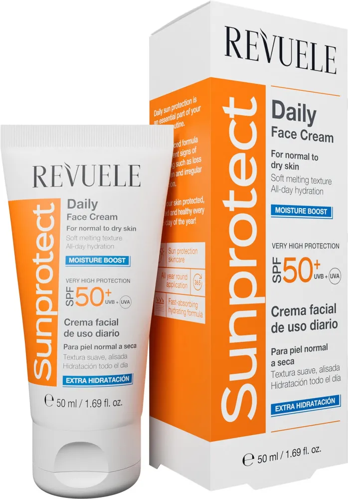 Revuele Sonnenschutz Sunprotect Daily Face Cream - Moisture Boost SPF 50+