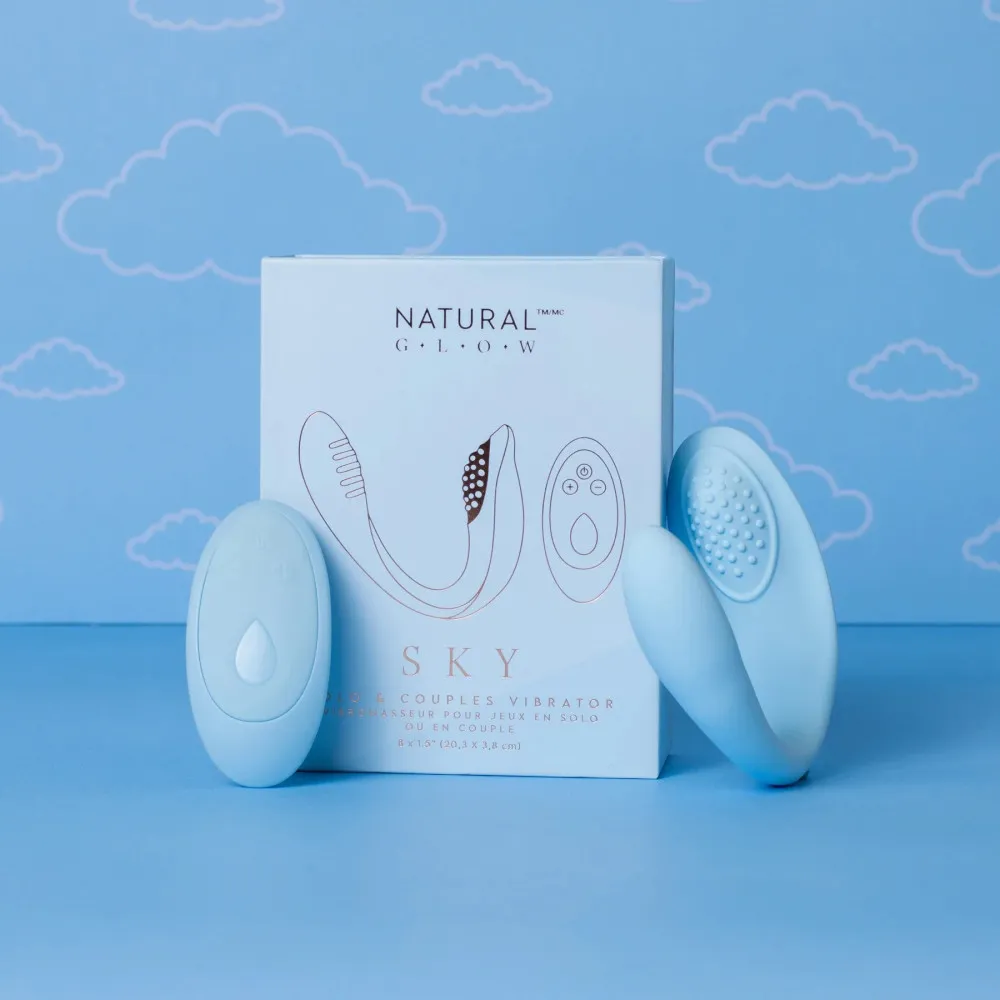 Natural Glow Vibrator Vibrator - Sky