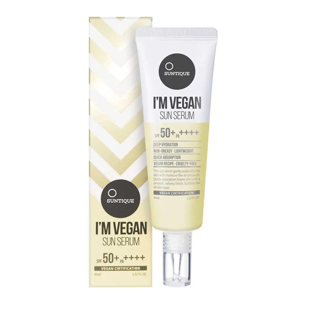 Suntique Sonnenschutzserum I'm Vegan Sun Serum SPF 50