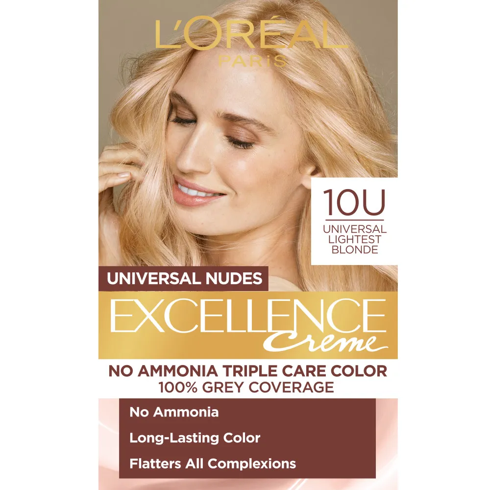 L’Oréal Paris Haarfarbe EXCELLENCE Nudes - 10U Universal Lightest Blonde