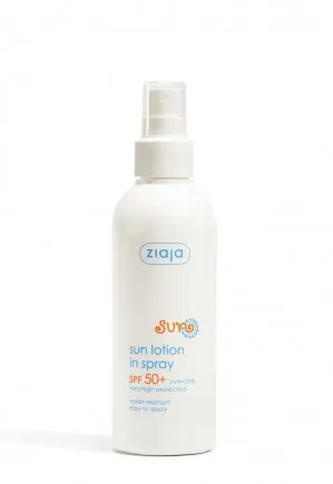 Ziaja Sonnenschutz Sun Lotion In Spray SPF50+ UVA+UVB