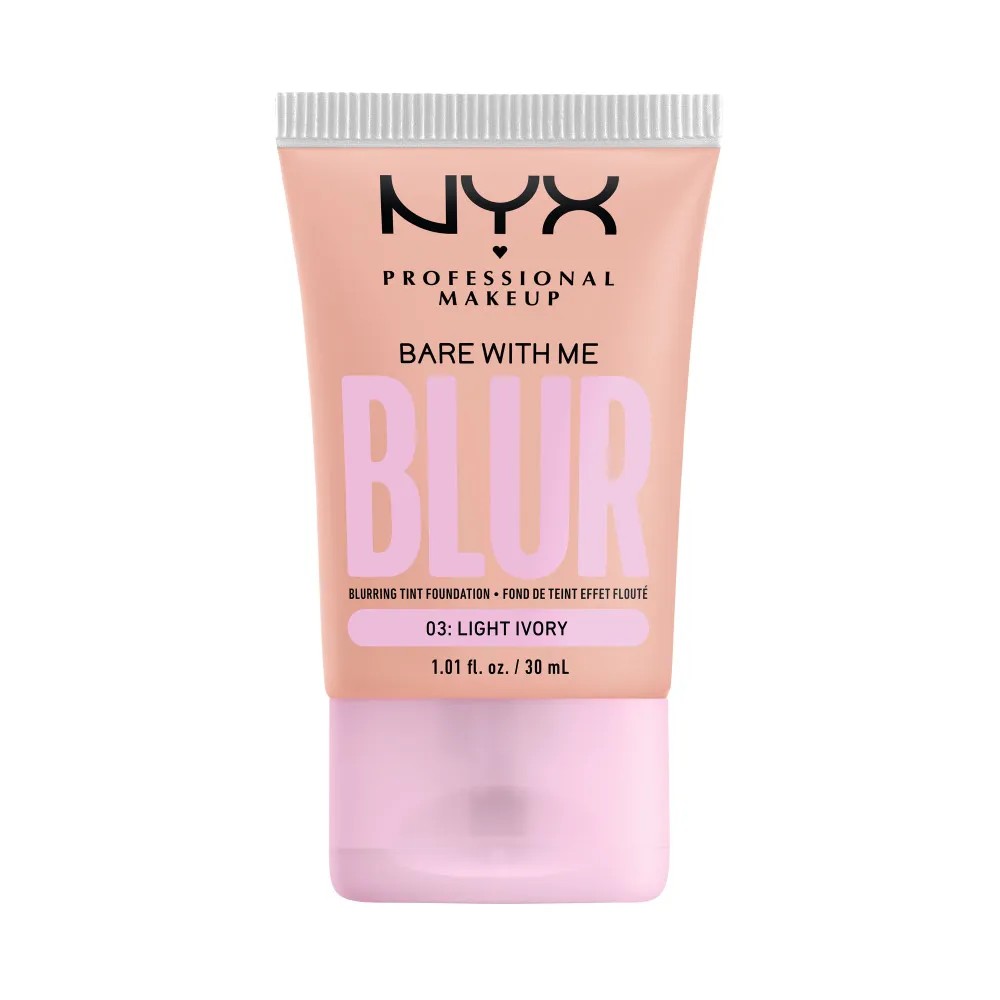 NYX Professional Makeup Bare With Me Blur Tint Foundation - Light Ivory (BWMBT03)