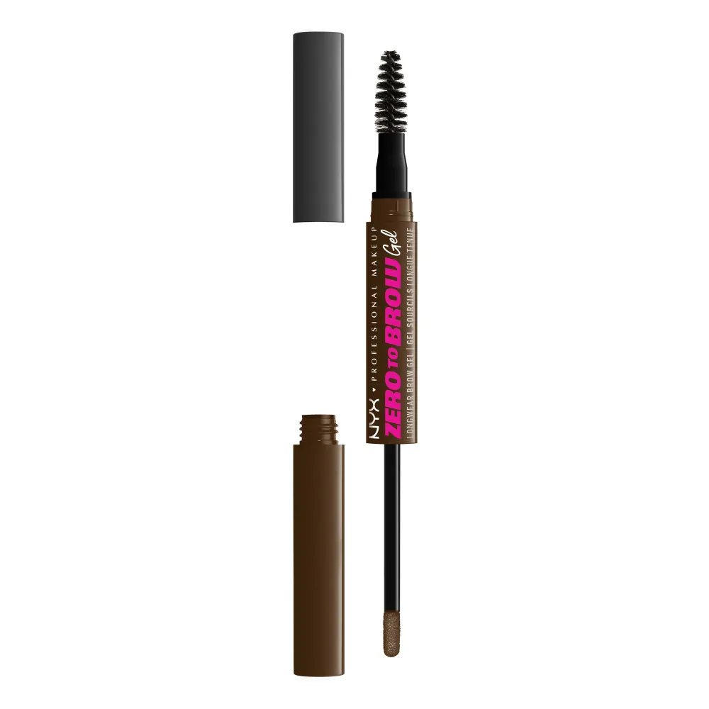 NYX Professional Makeup Zero to Brow Longwear Brow Gel - Chocolate (ZTBG06)