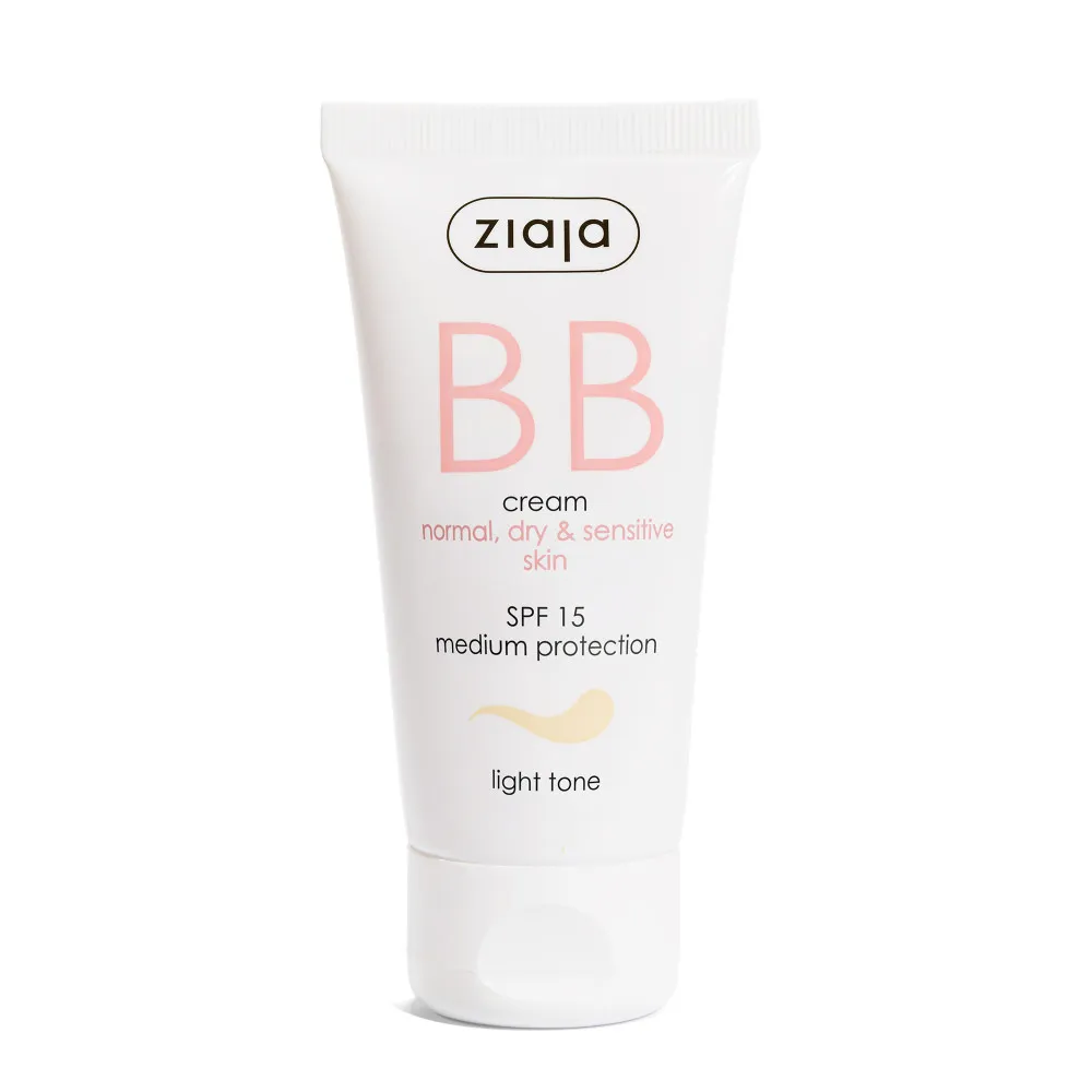 Ziaja BB Cream For Normal, Dry & Sensitive skin - Light Tone