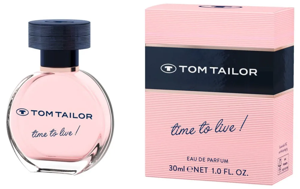 Tom Tailor Eau De Parfum Eau De Parfum - Time To Live!