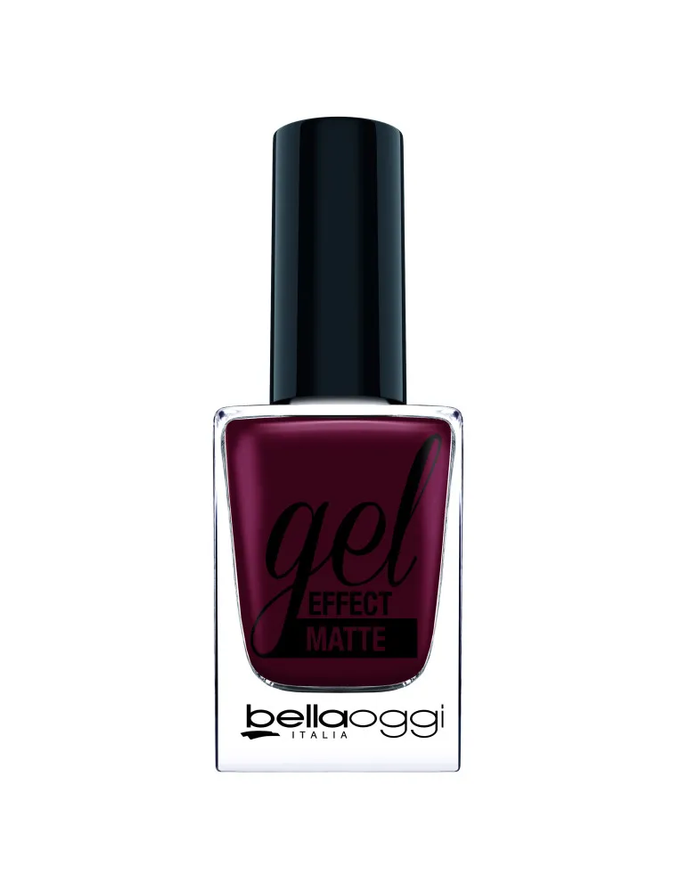 bellaoggi Gel Effect Matte Nail Polish - Lava Red