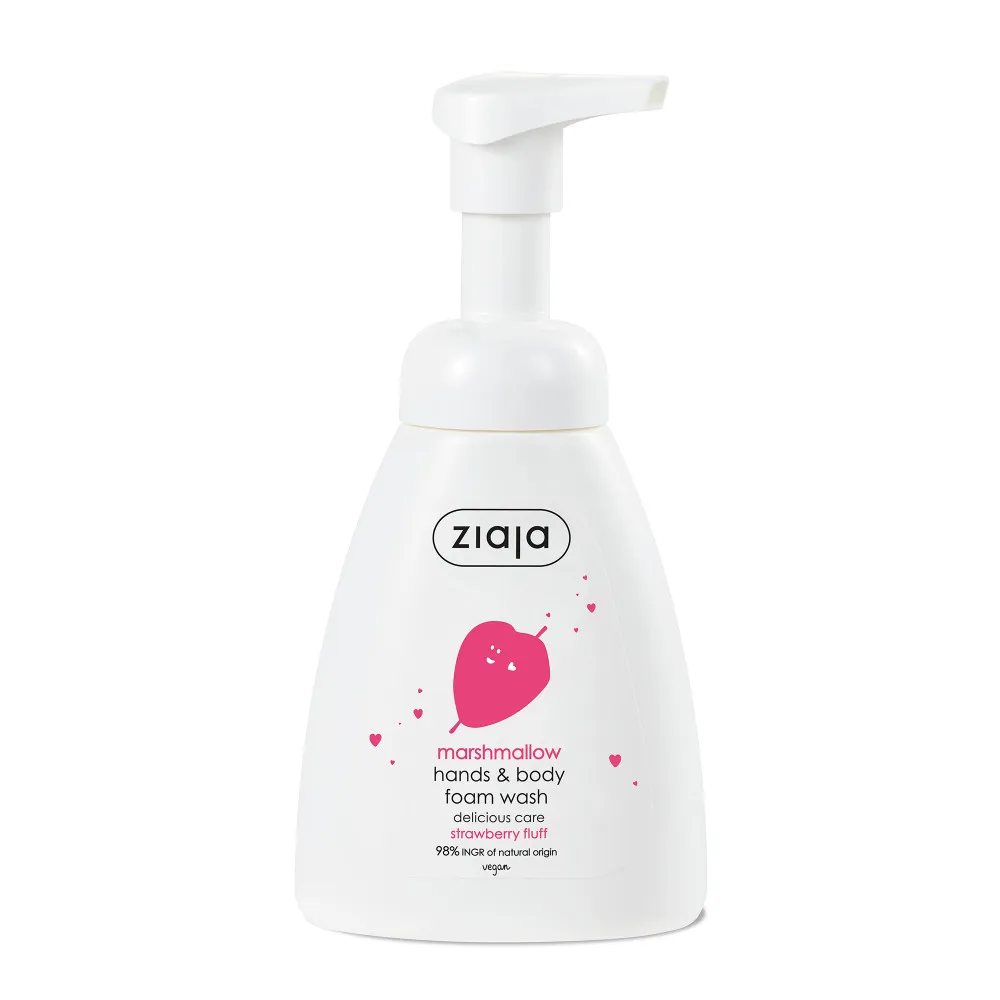 Ziaja Hand- und Körperreinigung Hands & Body Foam Wash - Marshmallow