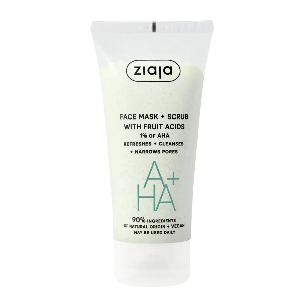 Ziaja  Gesichtsmaske & Peeling Face Mask & Scrub With Fruit Acids