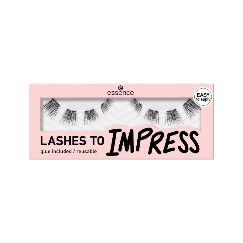 essence LASHES TO IMPRESS - 08 Pre-Cut Lashes