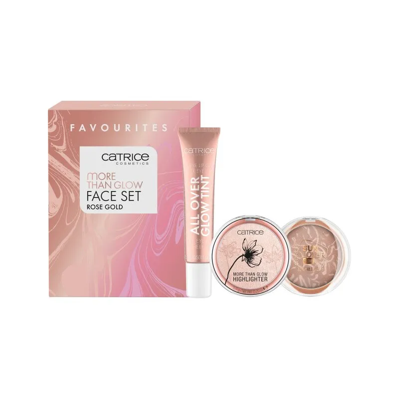 CATRICE Gesichtsset More Than Glow Face Set - Rose Gold