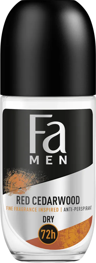 Fa Deodorant Men Deoroll-On - Red Cedarwood