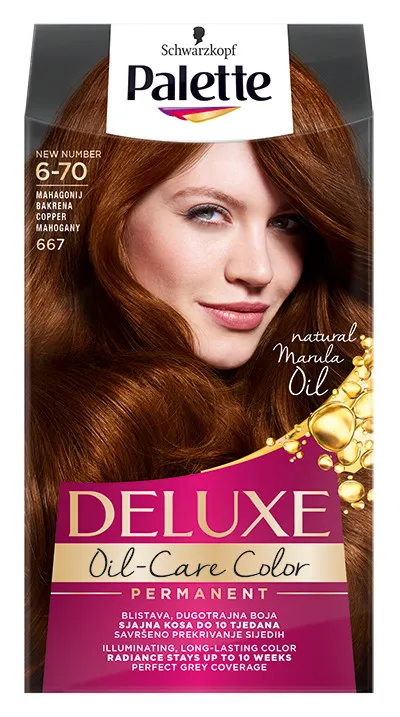 Schwarzkopf Haarfarbe Palette Deluxe - 6-70 Copper Mahogany