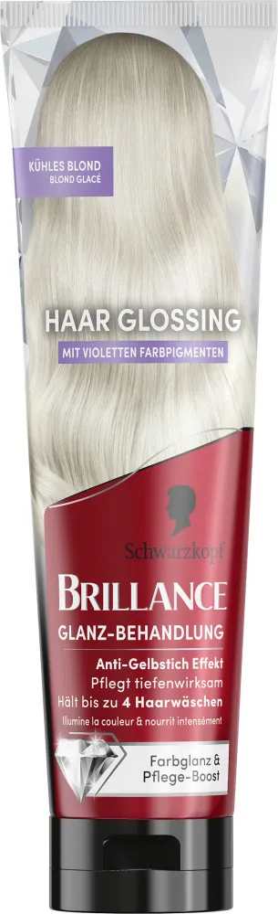 Schwarzkopf Brillance Farb-Glanzbehandlung Hair Glossing - Cool Blonde