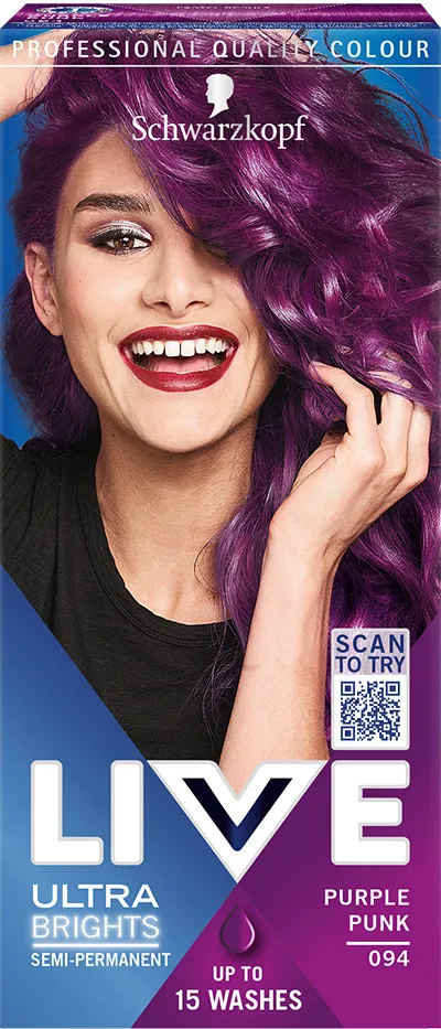 Schwarzkopf Haarfarbe - Live Ultra Brights oder Pastell - 094 Lila Punk