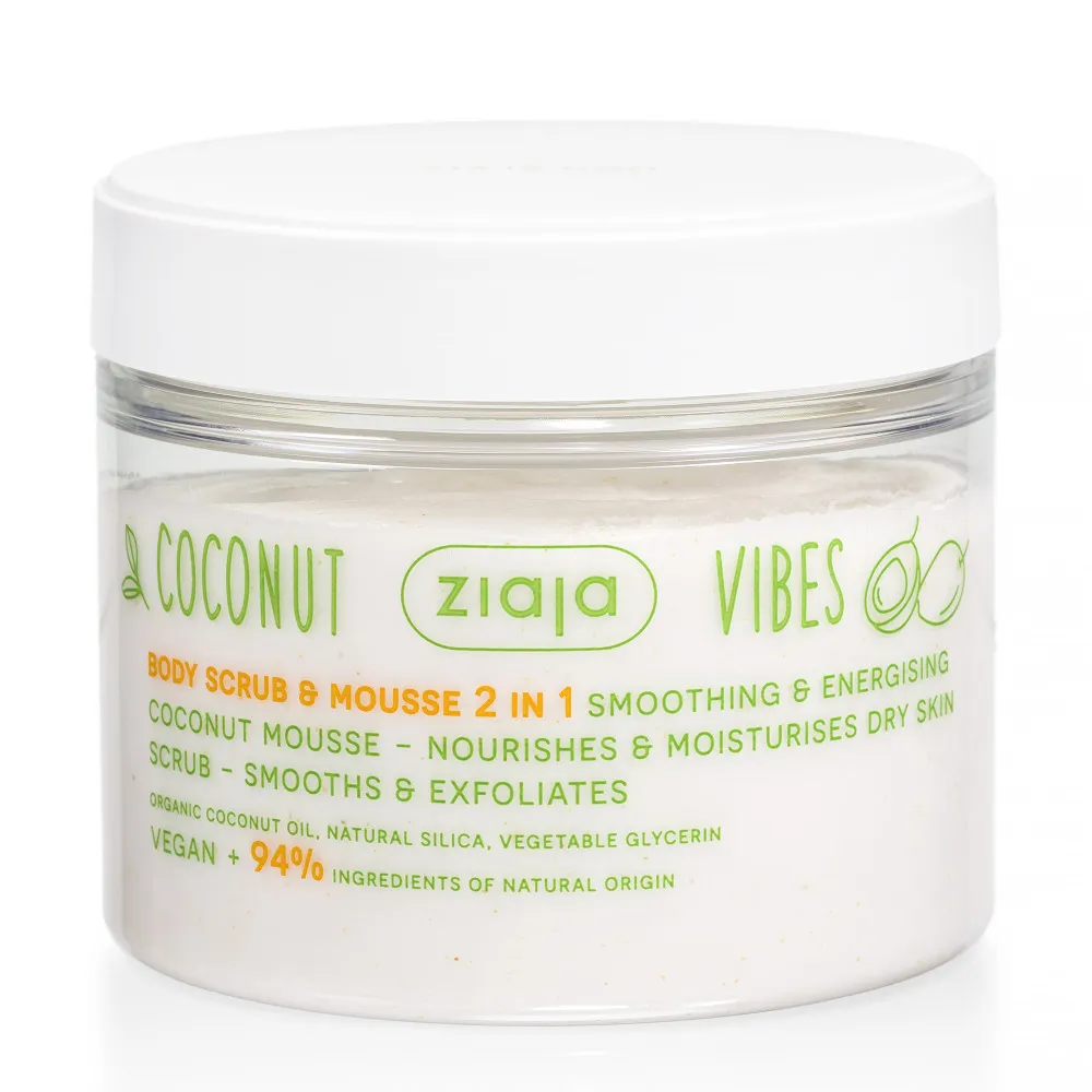 Ziaja Körperpeeling & Mousse Coconut & Orange Vibes Body Scrub & Mousse