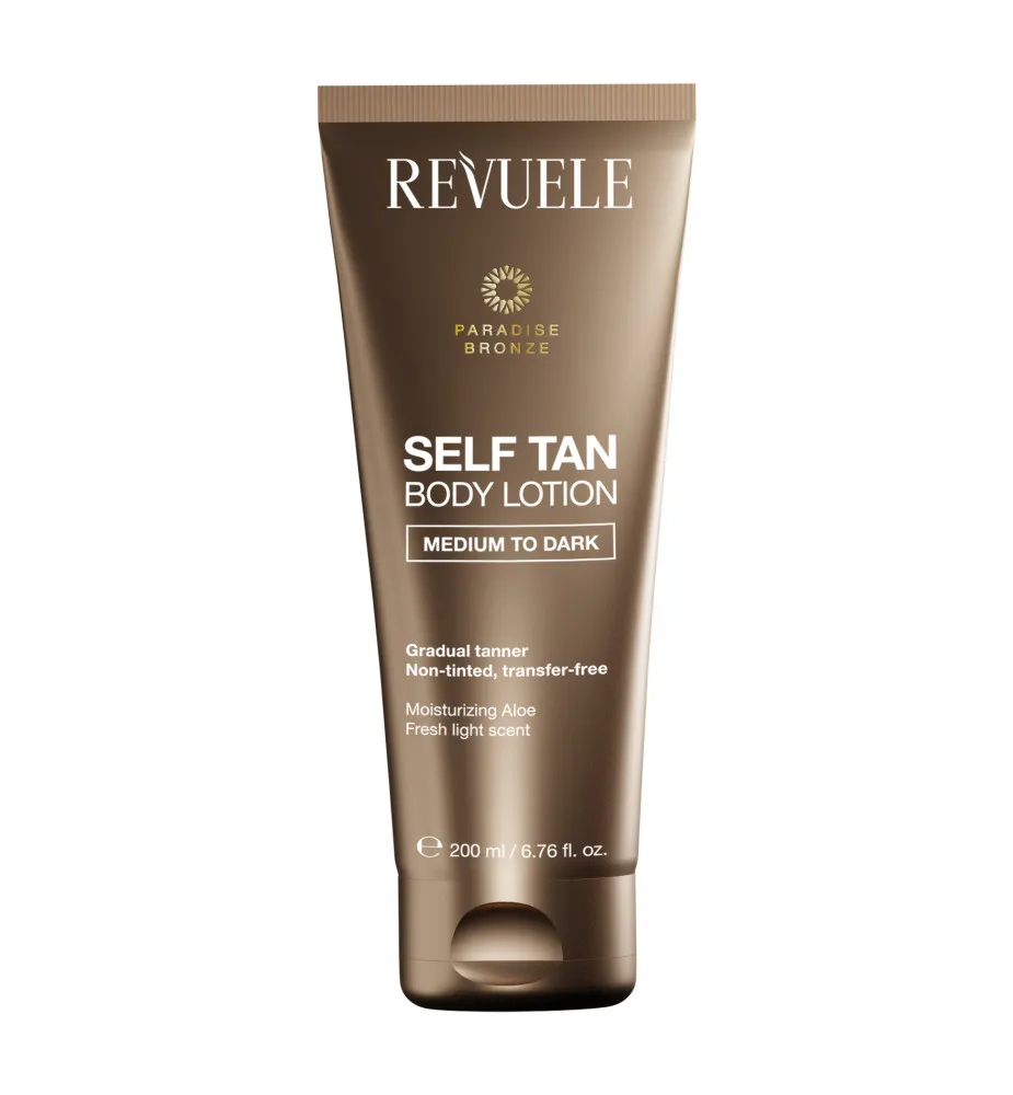 Revuele Selbstbräunungs-Körperlotion Self Tan Body Lotion - Medium To Dark