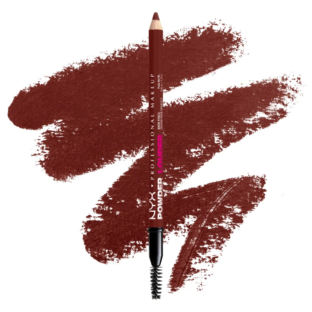 NYX Professional Makeup Powder Louder Brow Pencil - Black Cherry