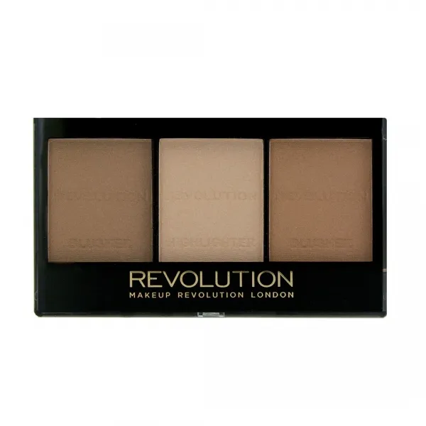 Revolution Kontur-Palette - Sculpt and Contour Ultra Brightening Contour Kit - Light Medium 04